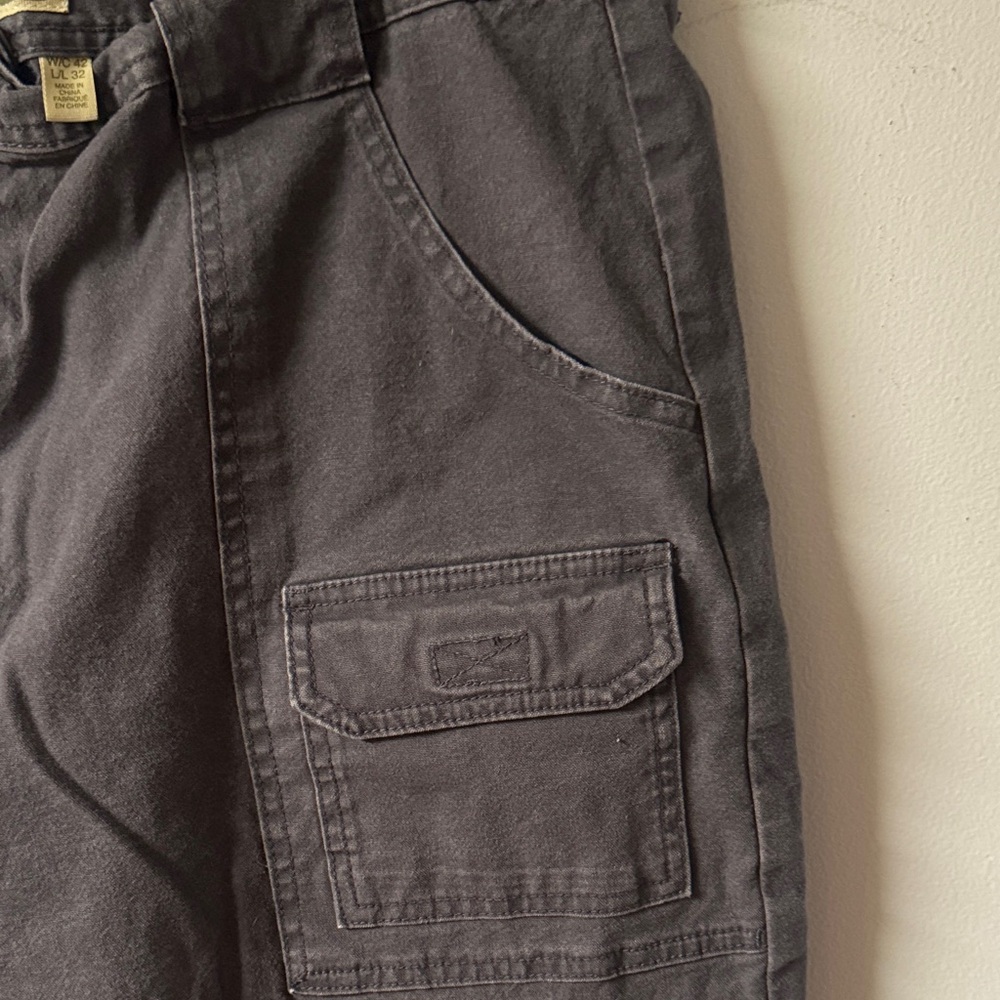 Cabela's Charcoal Cargo Pants for Men - Picture 6 of 7